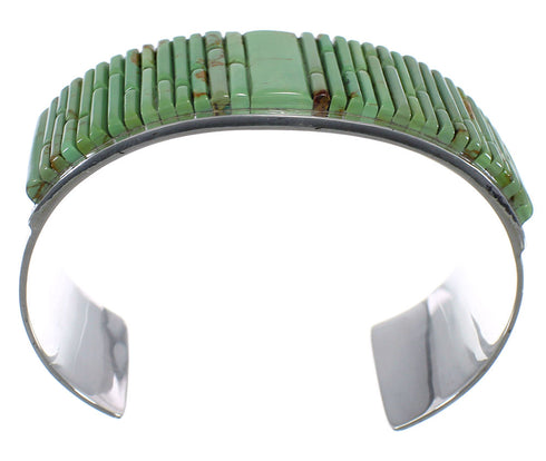 Southwest Sterling Silver Turquoise Cuff Bracelet CX49423